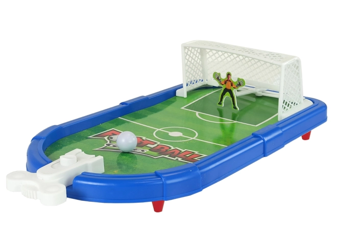 Stolový futbal s pružinovým odpaľovačom