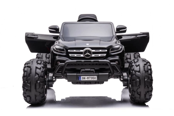 Auto na akumulátor Mercedes 4x4 čierne