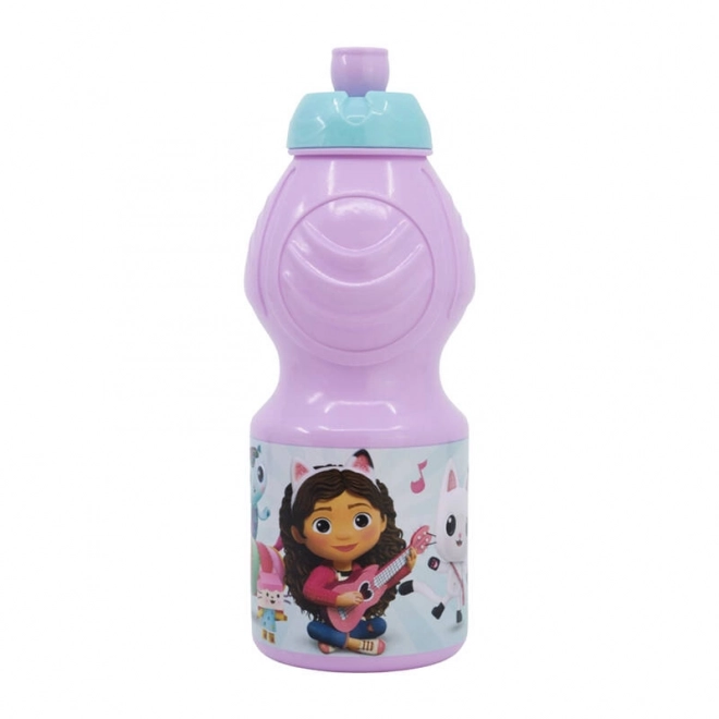 Detská športová fľaša Gabby's Dollhouse 400 ml ružová