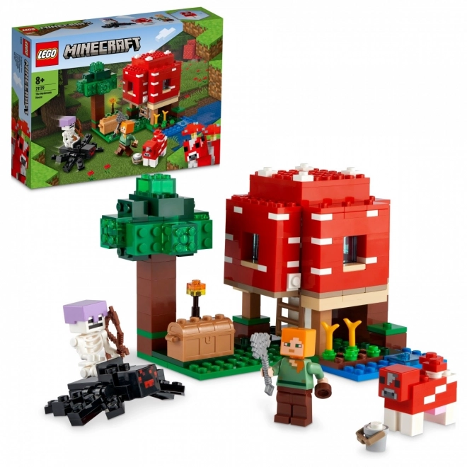 LEGO Minecraft 21179 Hubový domček