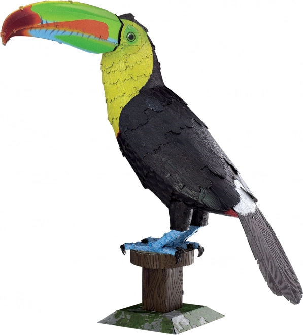 Kovový 3D model Tukan