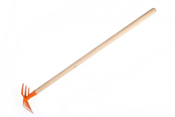 Obojstranná motyka pre deti - oranžová