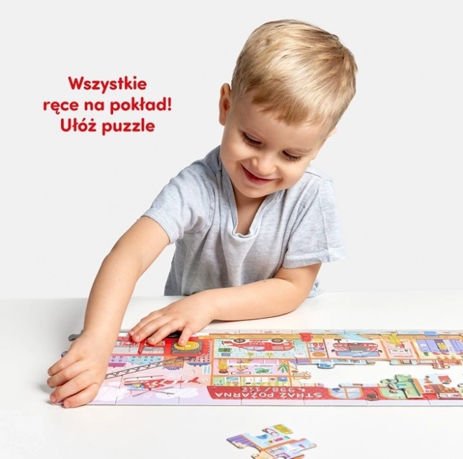 Puzzle ako fungujú hasiči