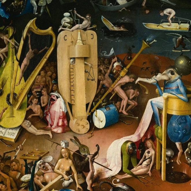 Poznámkový kalendár Hieronymus Bosch 2026