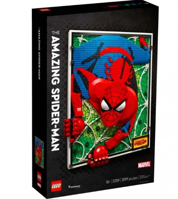 Úžasný Spider-Man LEGO Art