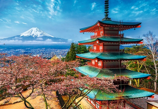 Strhujúca japonská scenéria