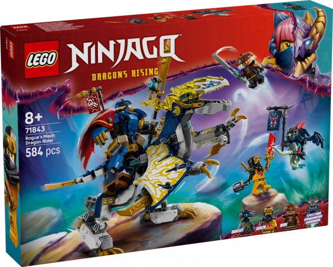 Lego NINJAGO Rogue a robotický dračí jazdec