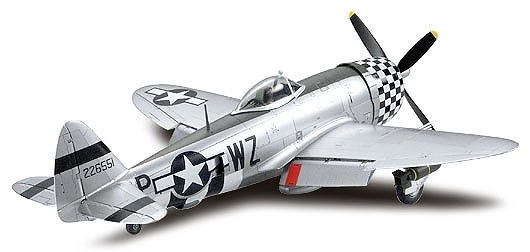 Plastikový model lietadla P-47D Thunderbolt Bubbletop