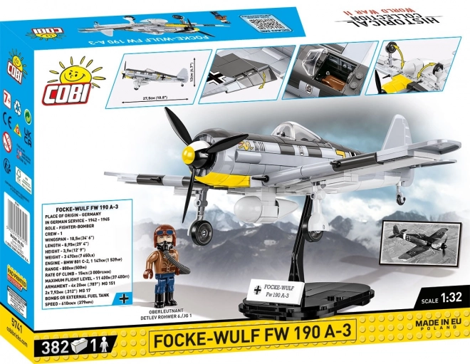 Cobi II. svetová vojna Focke-Wulf Fw 190 A3