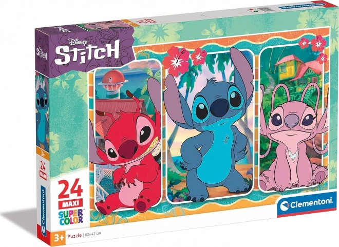 Clementoni Puzzle 24 Maxi - Stitch