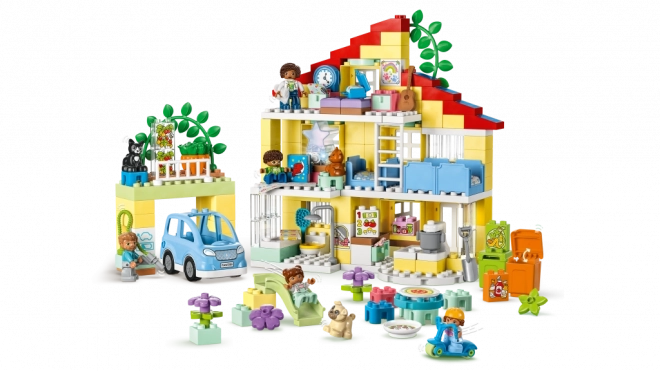 LEGO Duplo Rodinný dom 3 v 1