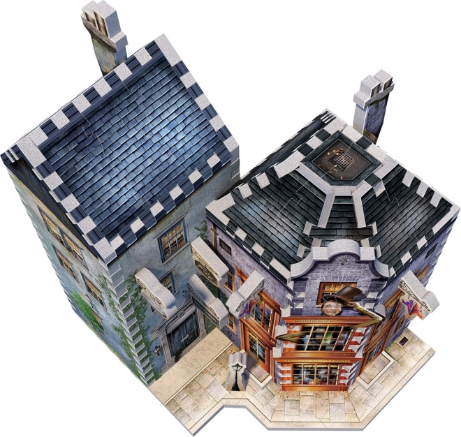 3D puzzle Harry Potter: Kratochvílné a kouzelnické kejkle a Denní věštec