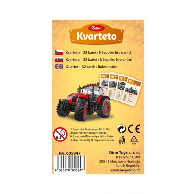 Kvarteto Zetor pre deti