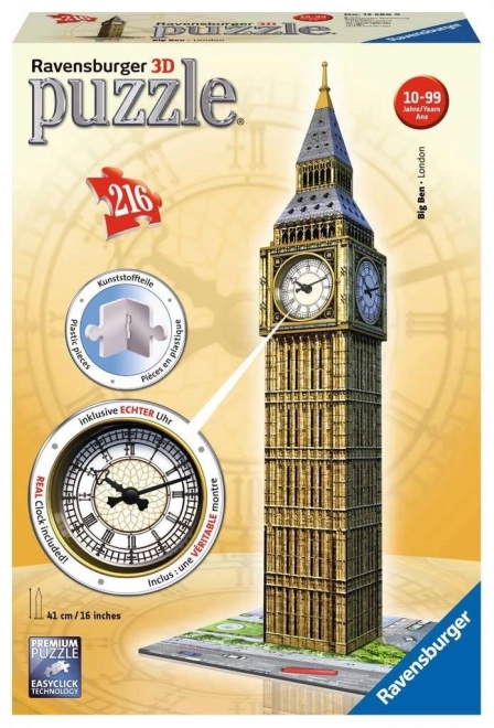 Ravensburger 3D puzzle Big Ben s hodinami