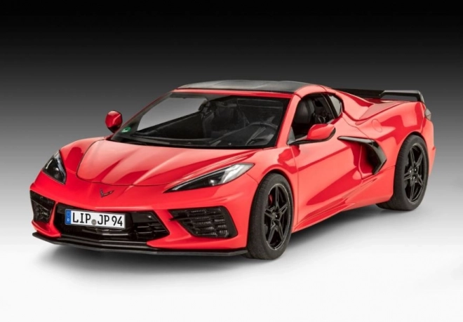 Plastikový model auta Corvette C8 Coupé 1/25