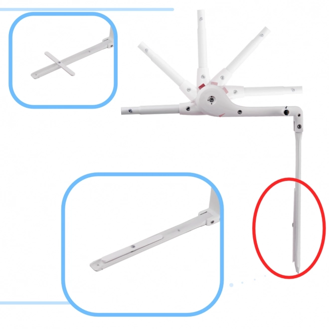 Ochranná bariéra na posteľ Ovečka, 90 cm – slon