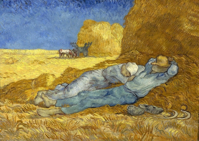 Puzzle Vincent Van Gogh: Polední odpočinek 1000 dielikov