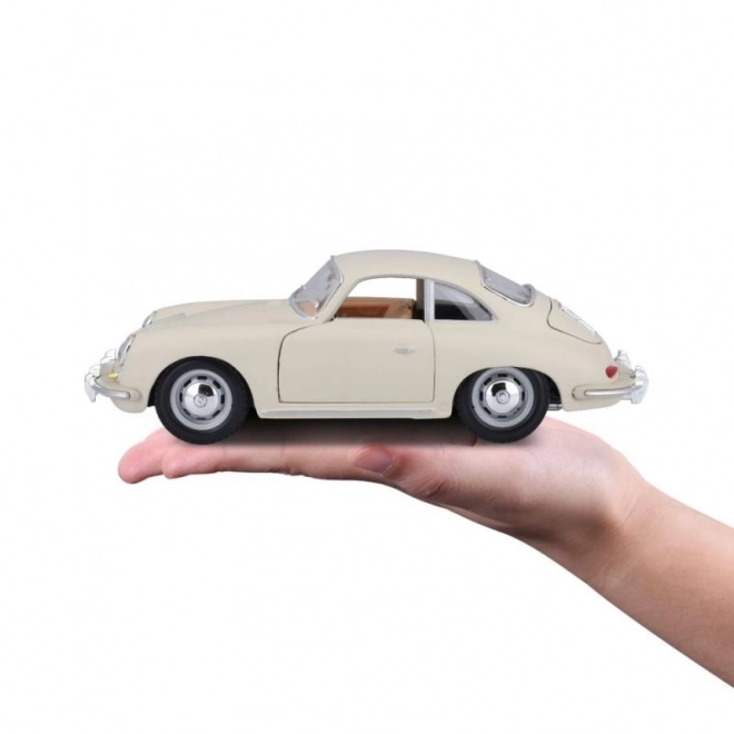 Kovový model Porsche 356B Coupe (1961) Ivory v mierke 1:24