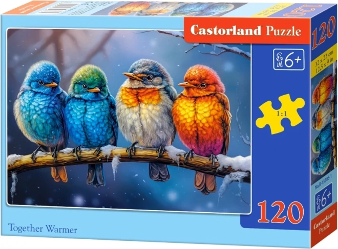 Castorland puzzle Spolu nám je teplejšie 120 dielikov