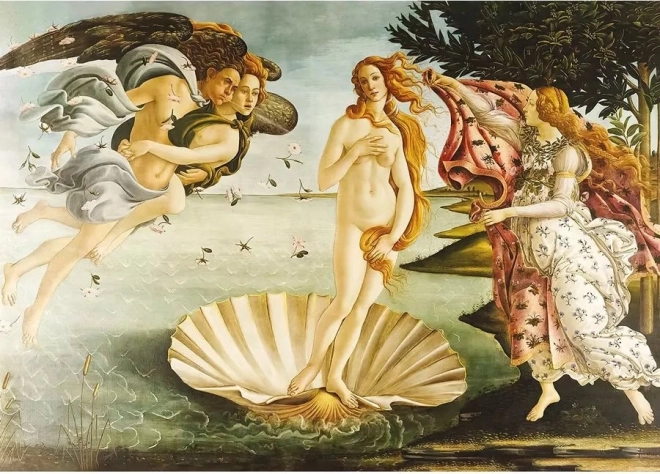 Interdruk Puzzle Art: Zrodenie Venuše 1000 dielikov