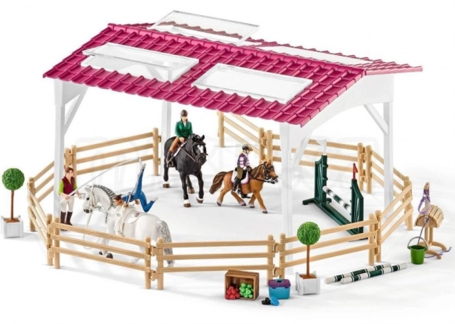 Jazdecká Škola Schleich Horse Club® s Jazdcami a Koňmi