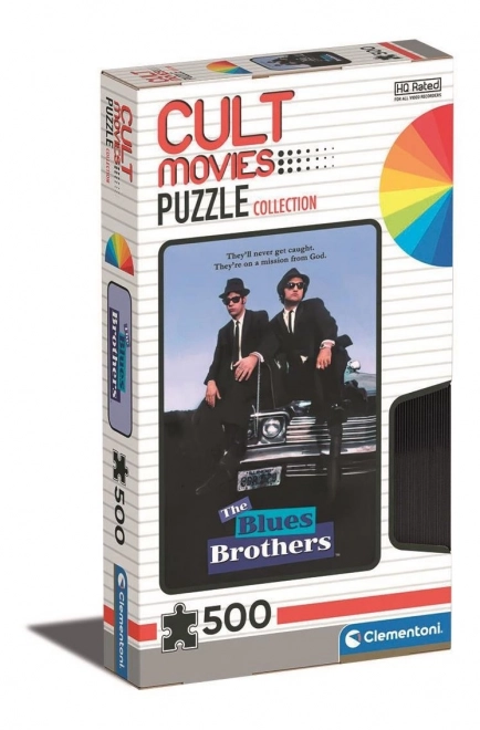 Puzzle Kultové Filmy: Bratia Bluesovci 500 Dielikov