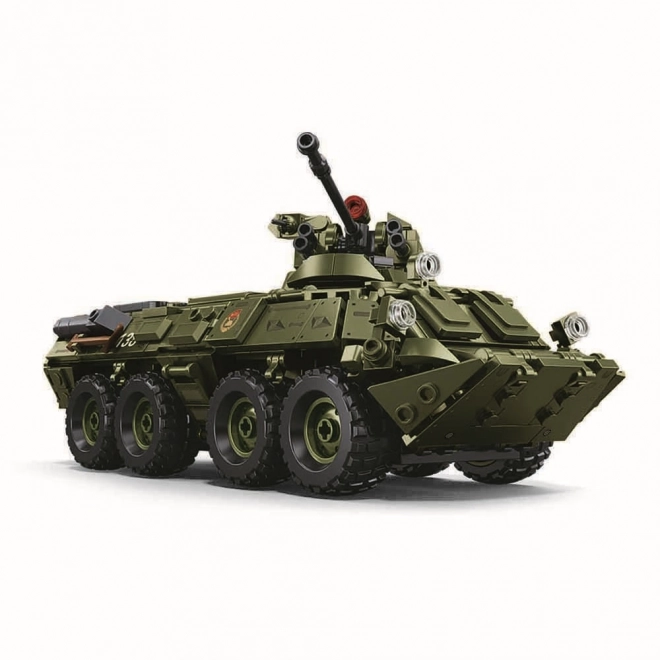 Sluban stavebnica tank BTR-80AS IFV v meradle 1:35