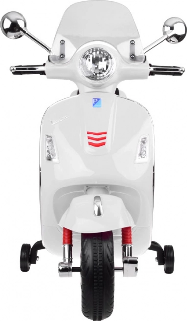 Elektrický skúter Vespa GTS Super pre deti – Biela