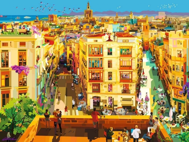 Ravensburger Puzzle Stolování vo Valencii 1500 dielikov