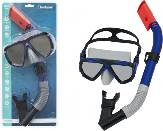 čierna potápačská sada s maskou a šnorchlom Bestway