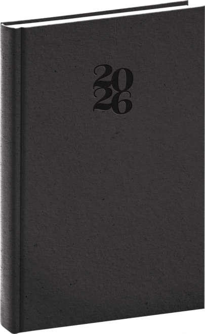 Denný diár Notique Essenza 2026, káva, 15 x 21 cm