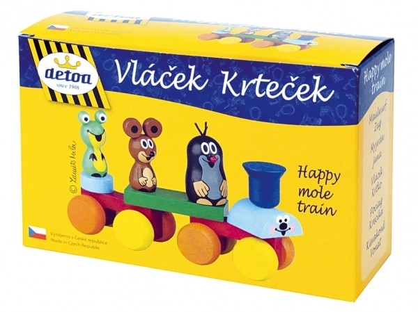 Krteček vláčik