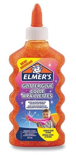 Třpytivé lepidlo Elmer's oranžové