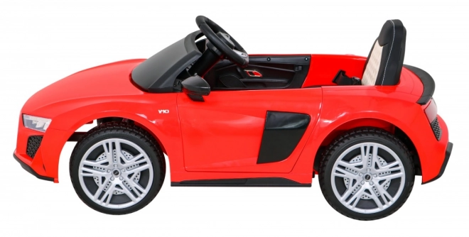 Elektrické autíčko Audi R8 Biele – Červené