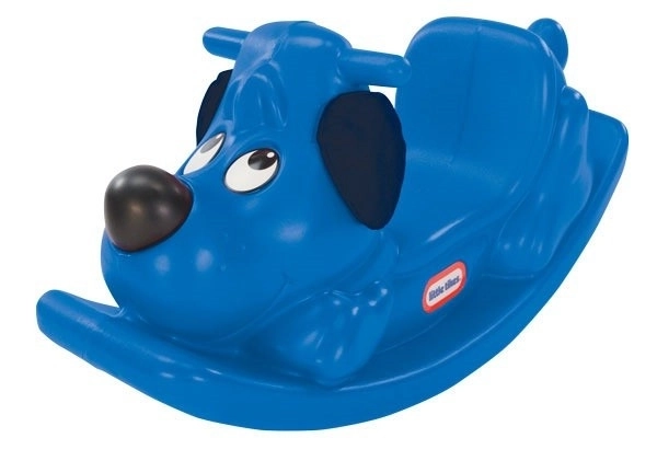 Little Tikes hojdací psík modrý
