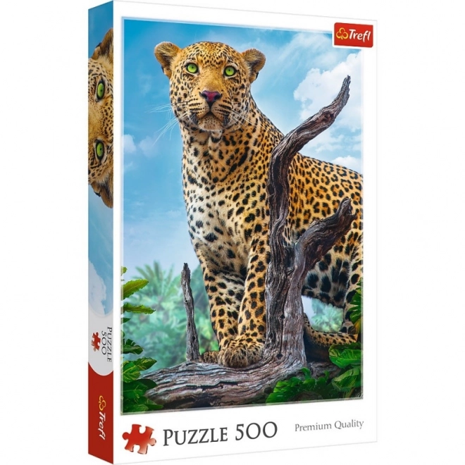 Puzzle Divoký Leopard 500 Dielikov