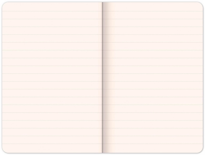 Luxusný notes Notique čierny a šedý linkovaný