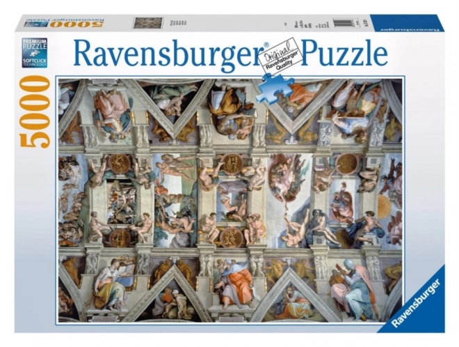 Ravensburger Puzzle Sixtínska kaplnka 5000 dielikov