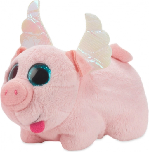 Roztomilý plyšák s trblietavými detailmi