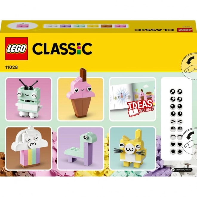 LEGO® Classic Pastelová kreativná zábava