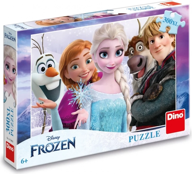 Puzzle Ľadové kráľovstvo: Dobrodružstvá XL 300 dielikov