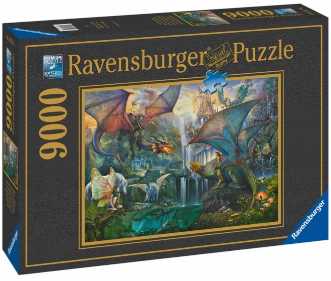 Ravensburger Puzzle Dračí les 9000 dielikov