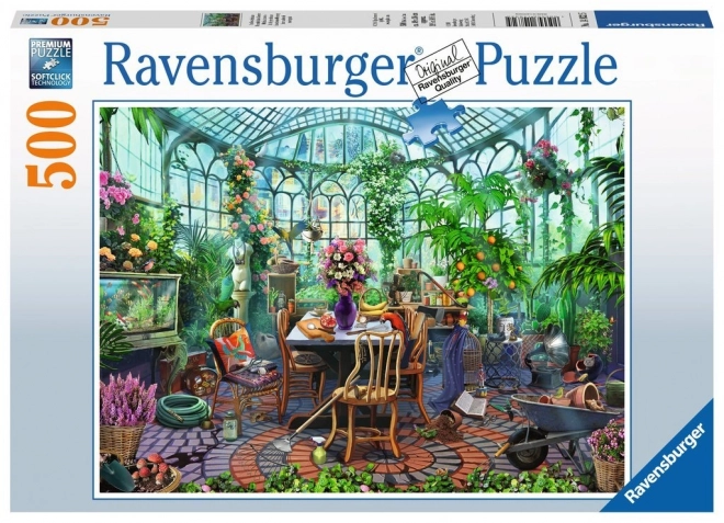 Ravensburger Puzzle Vo Skleníku 500 Dielikov