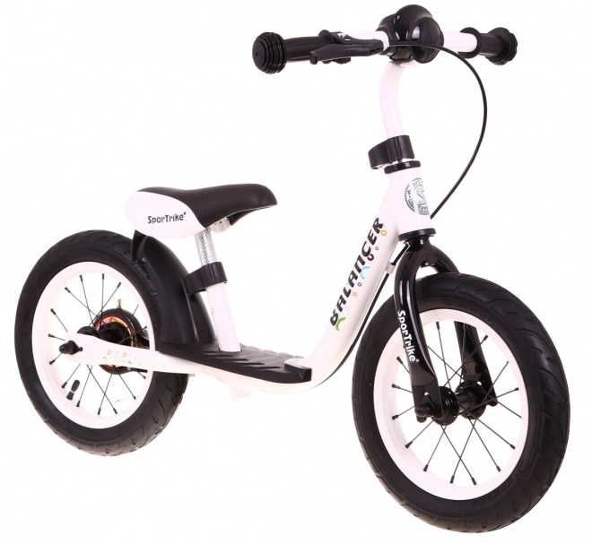 Detský odrážací bicykel SporTrike Balancer Biela