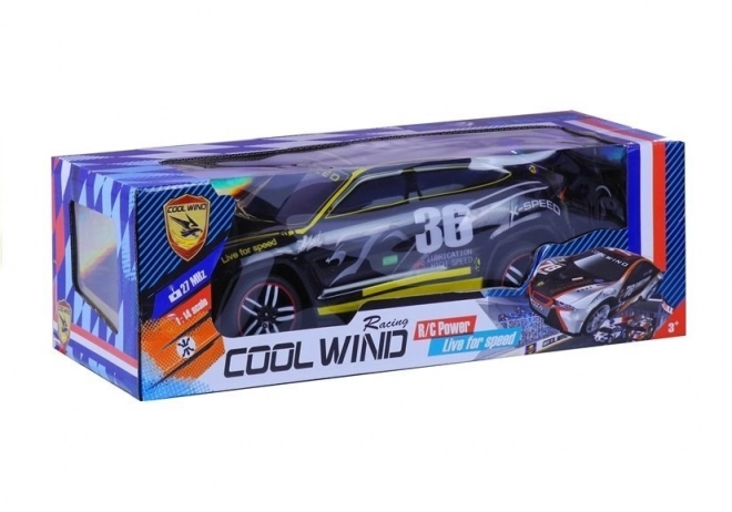 Diaľkovo ovládané športové auto Pilot R/C – Čierna