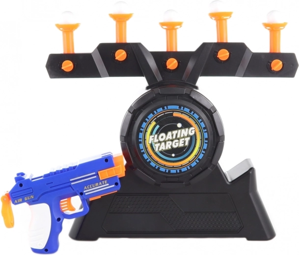 Levitujúce loptičky pre pohyblivé terče