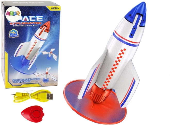 Lietajúca raketa s nabíjačkou 21 cm