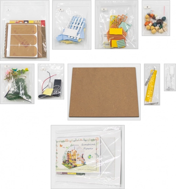 2Kids Toys miniatúrny domček Rozkvitnutý altánok