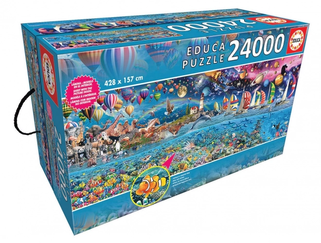 EDUCA Puzzle Život 24000 dielikov