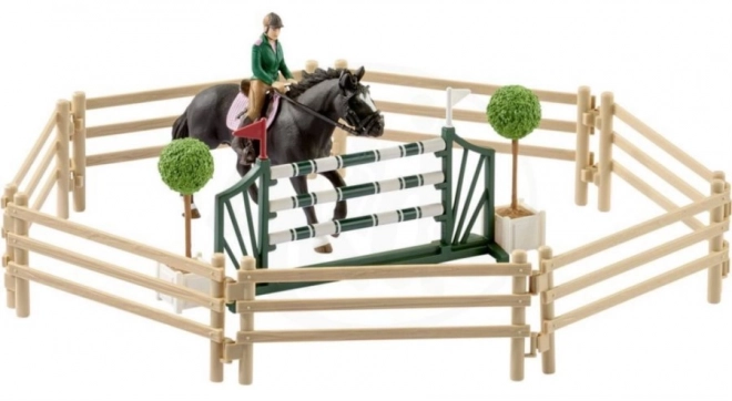 Jazdecká Škola Schleich Horse Club® s Jazdcami a Koňmi